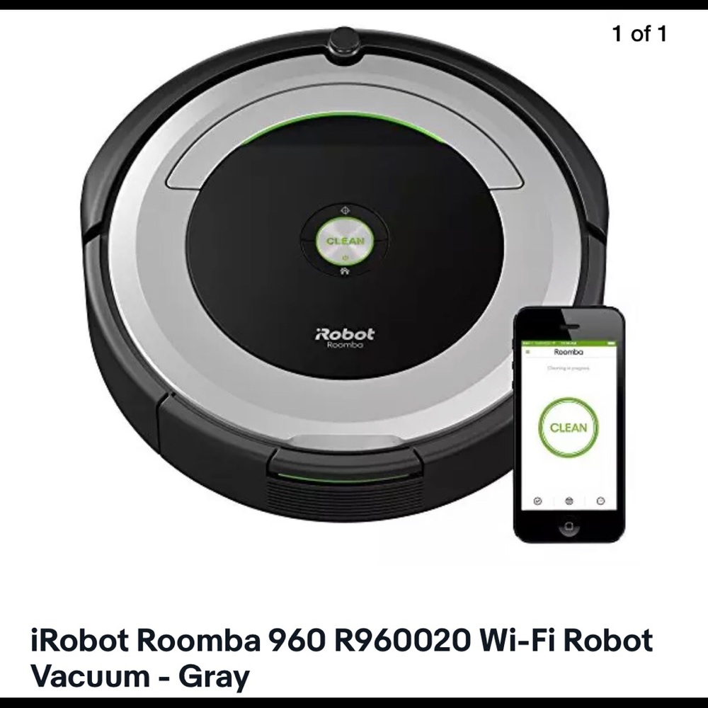New in the box iRobot Roomba. Never been used.